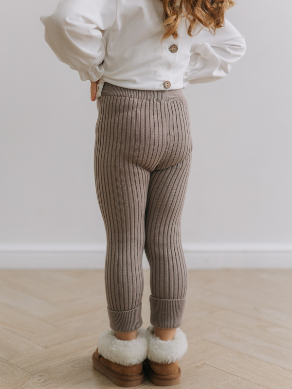 Вязаные лосины, Кофе