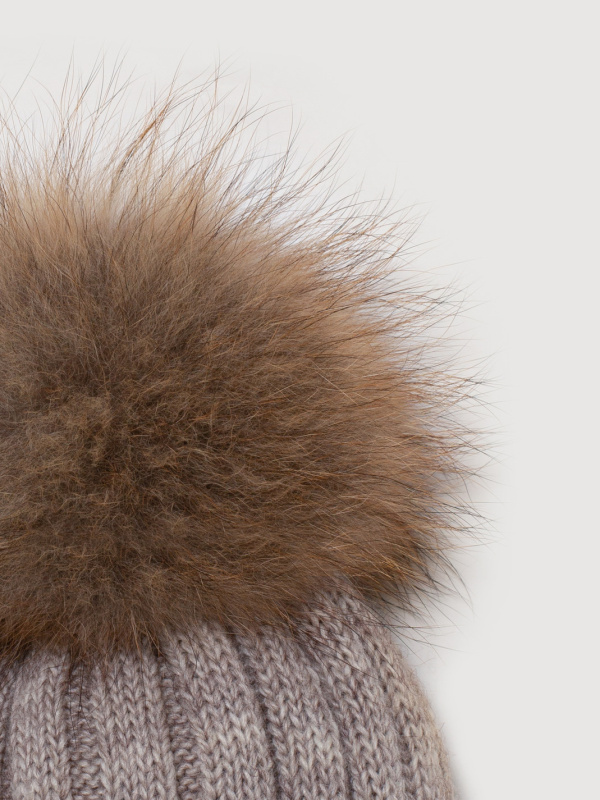 Шапка зимняя "Леон", Бежевый