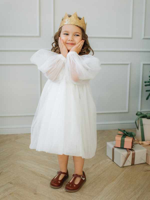 Платье "Аngel", Молоко