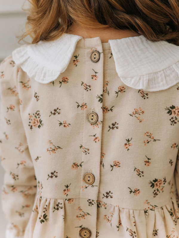 Платье "Фрезия", Бежевый