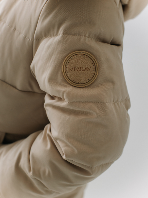 Комбинезон зимний, Бежевый