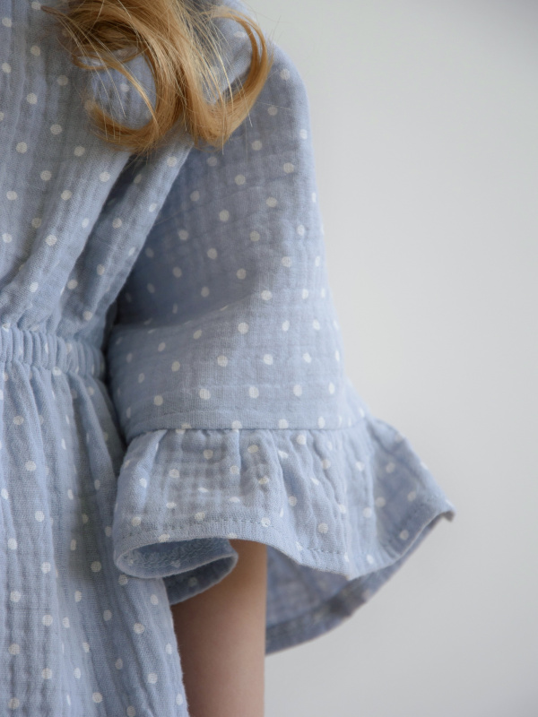 Туника пляжная, Голубой