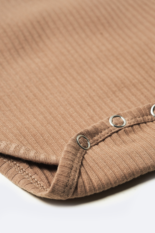 Боди лапша с длинным рукавом и крылышками, Кофе