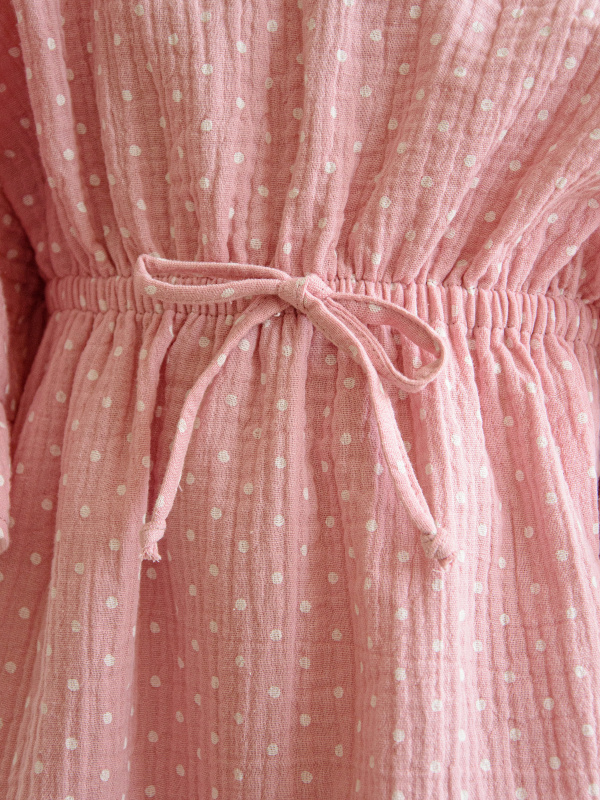 Туника пляжная, Пудровый