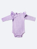 Боди лапша с длинным рукавом и крылышками, Лавандовый
