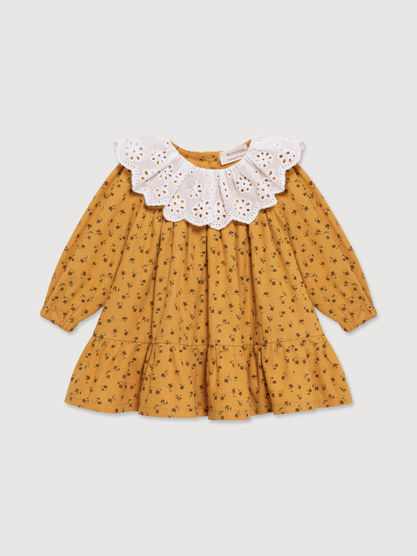 Платье "Абелия", Горчичный