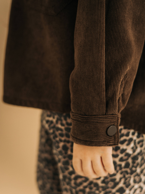 Вельветовая рубашка, Шоколад