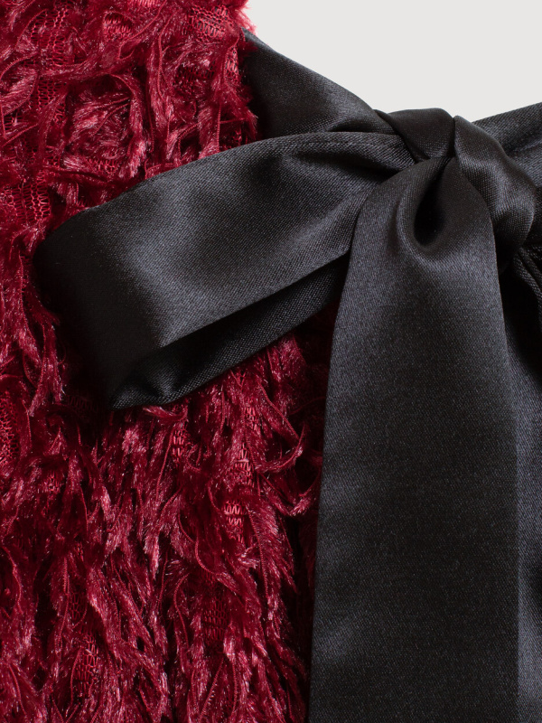 Платье "Адель", Бордовый