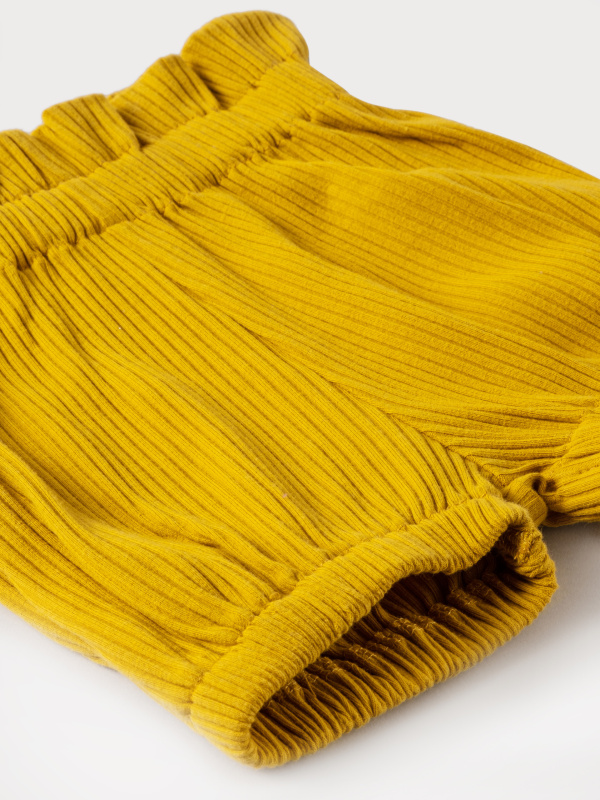 Шорты лапша, Горчичный