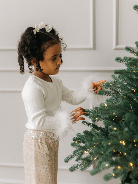 Лонгслив с перьями, Молоко