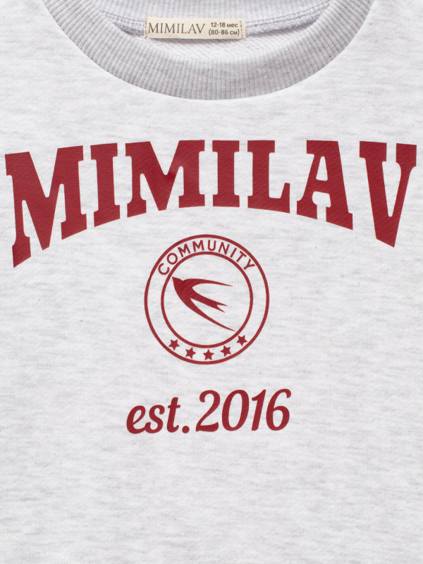 Костюм "Mimilav", Серый меланж