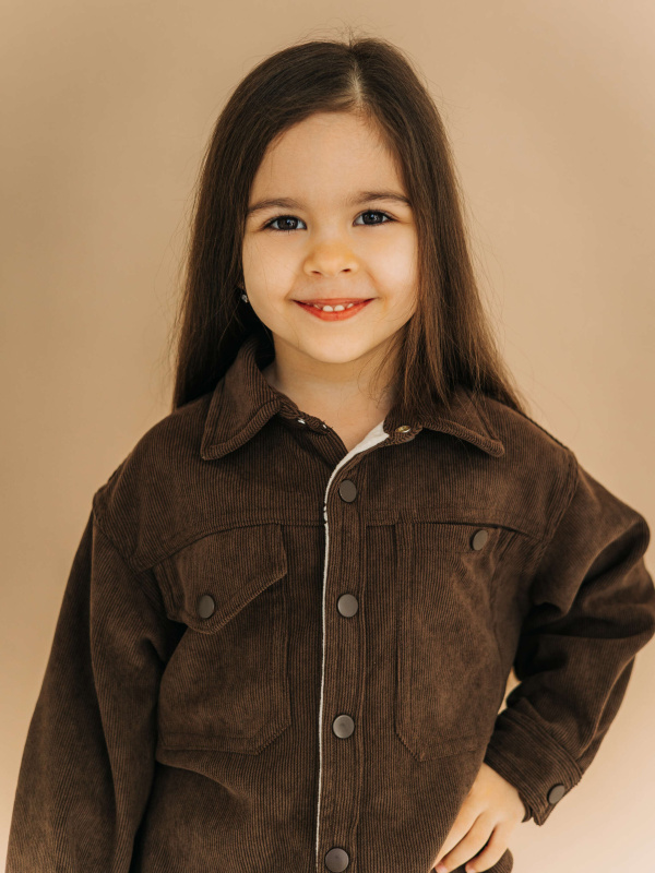 Вельветовая рубашка, Шоколад