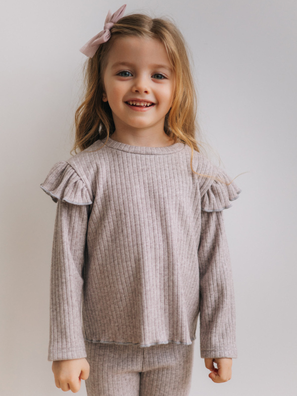 Костюм из теплой лапши, Серый