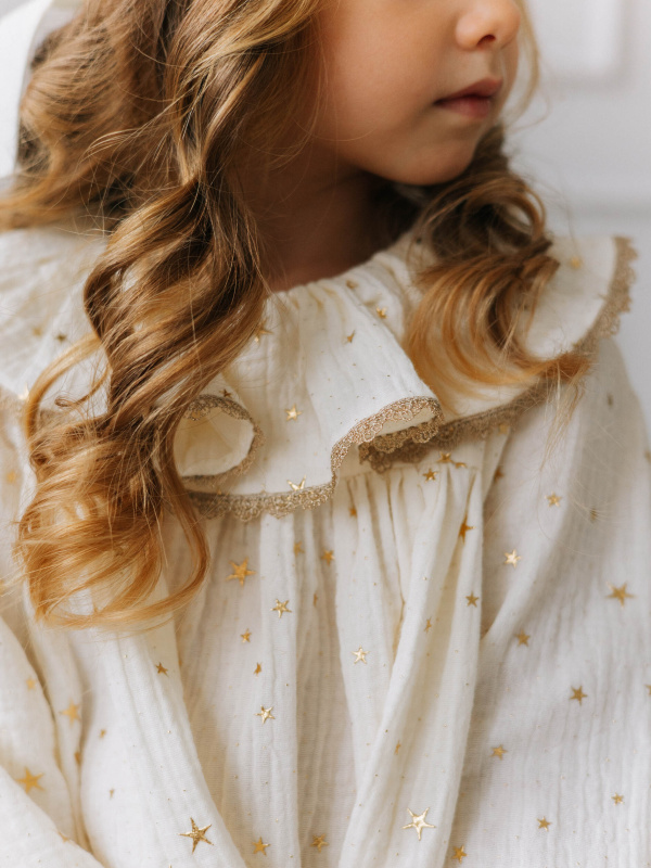 Платье "Star", Молоко