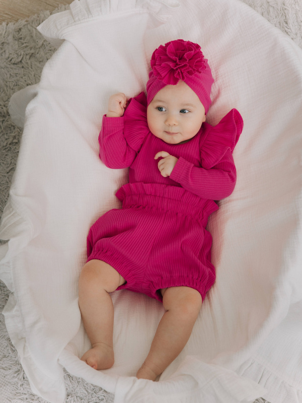 Шорты лапша, Малиновый