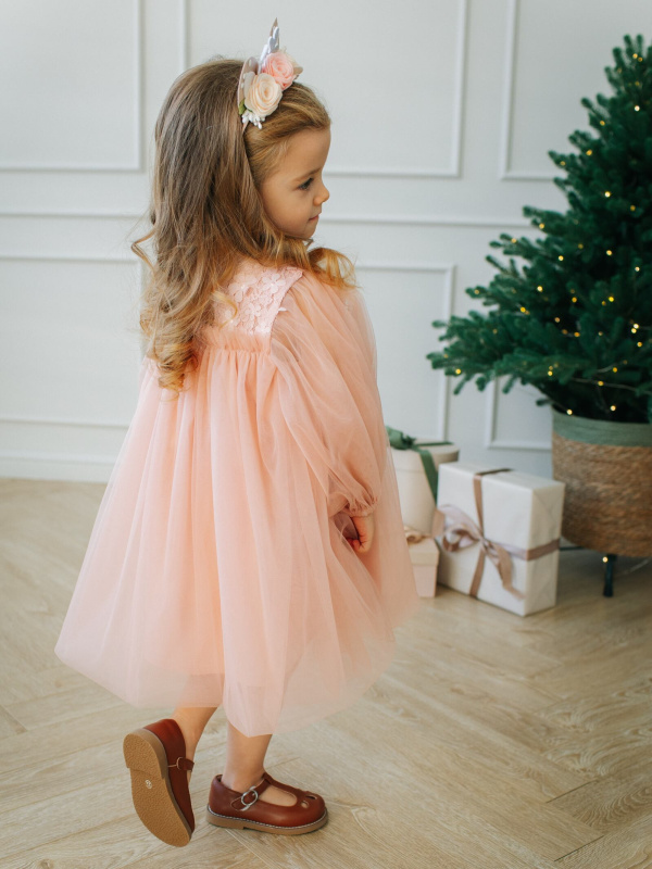 Платье "Аngel", Пудровый