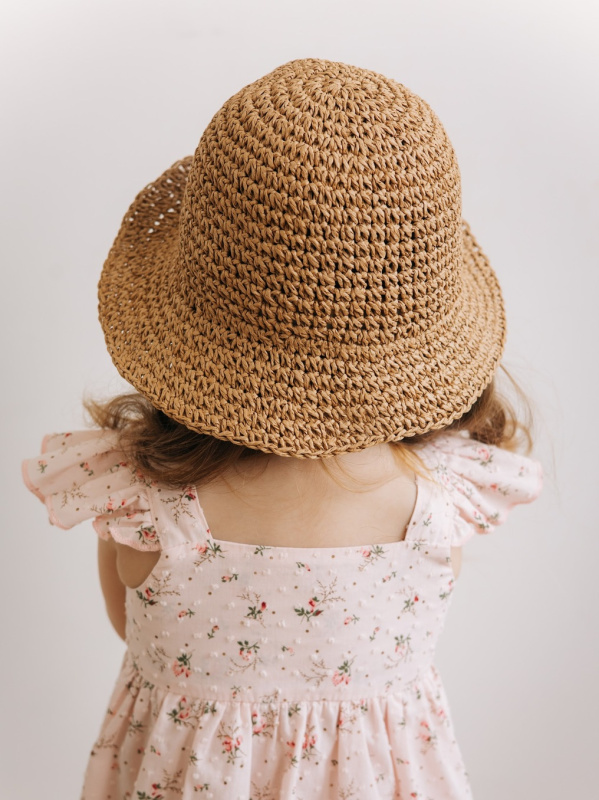 Шляпа плетеная, Коричневый