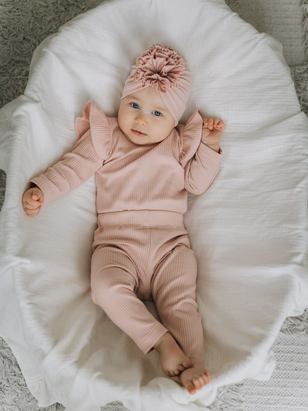 Лосины лапша, Пудровый