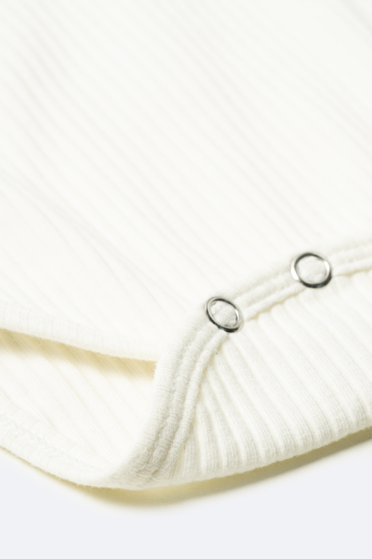 Боди лапша с длинным рукавом и крылышками, Молоко