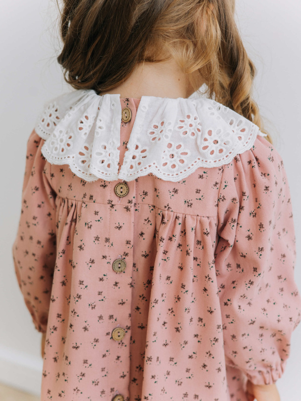 Платье "Абелия", Пудровый