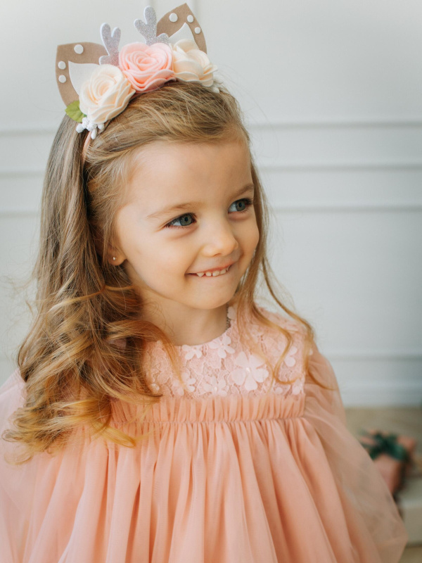 Платье "Аngel", Пудровый