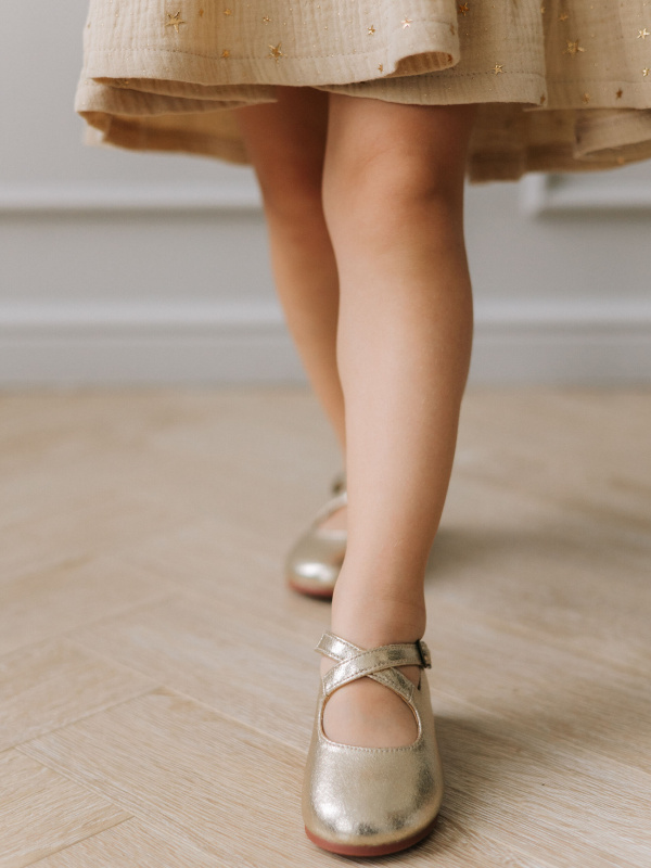 Туфли "Star", Золото