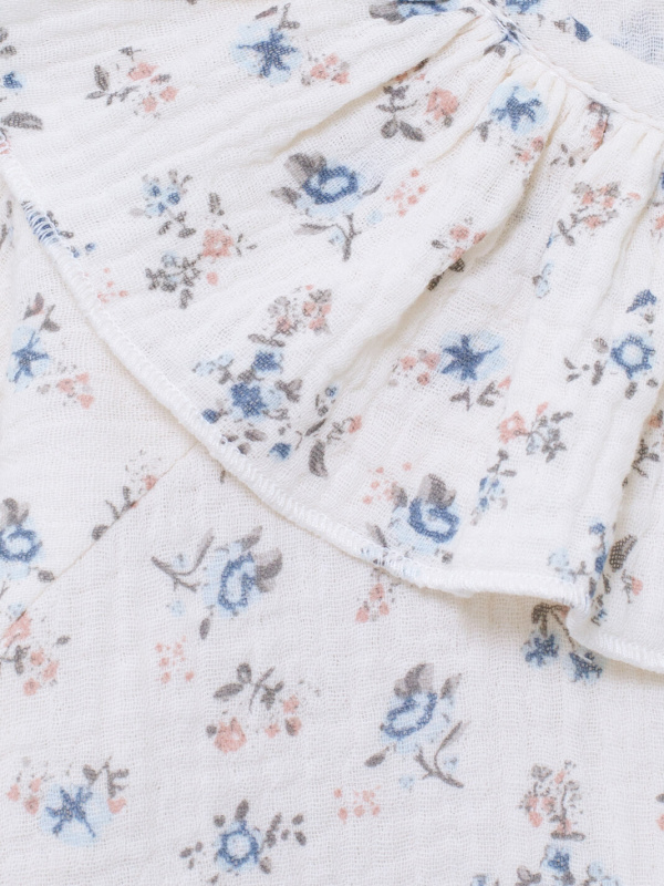 Блузка в цветочек