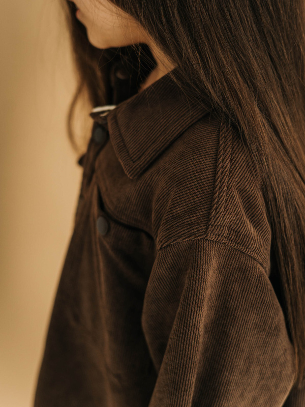 Вельветовая рубашка, Шоколад
