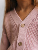 Кардиган oversize, Пудровый Кардиган oversize, Пудровый