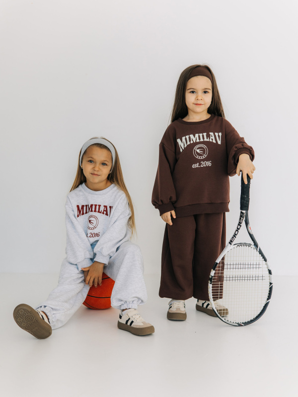 Костюм "Mimilav", Серый меланж