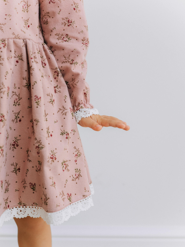 Платье "Фрезия", Пудровый 