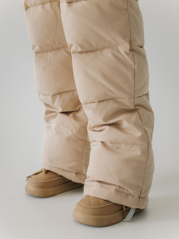 Комбинезон зимний, Бежевый