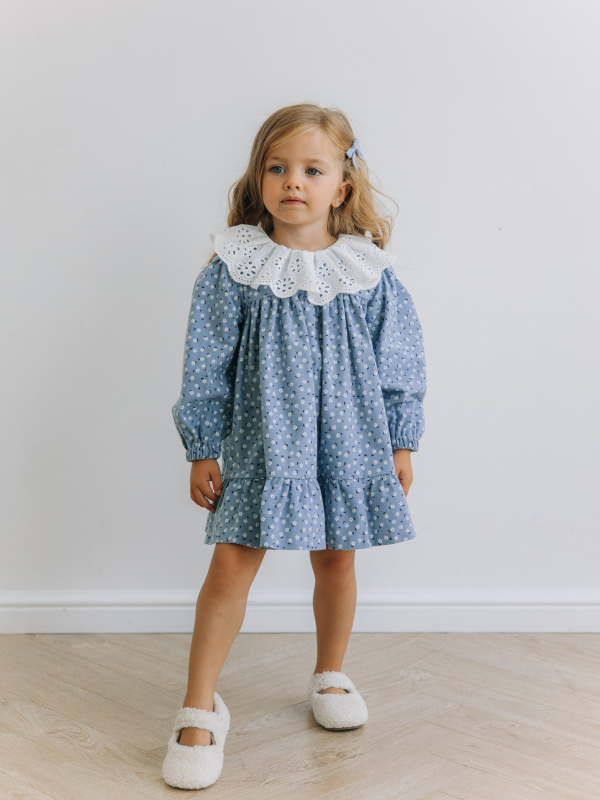 Платье "Абелия", Голубой