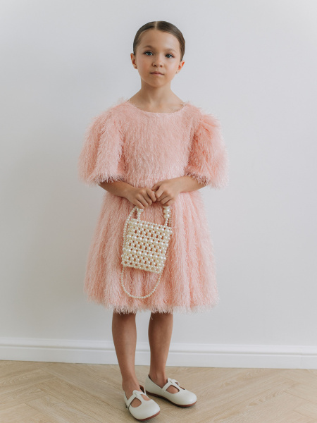 Сумка из бусин, Молоко