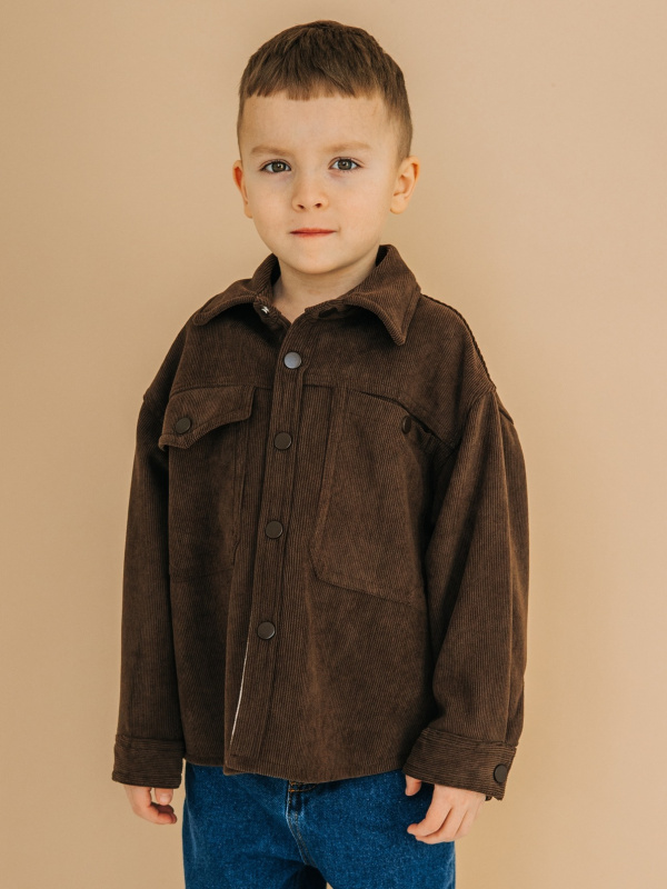 Вельветовая рубашка, Шоколад