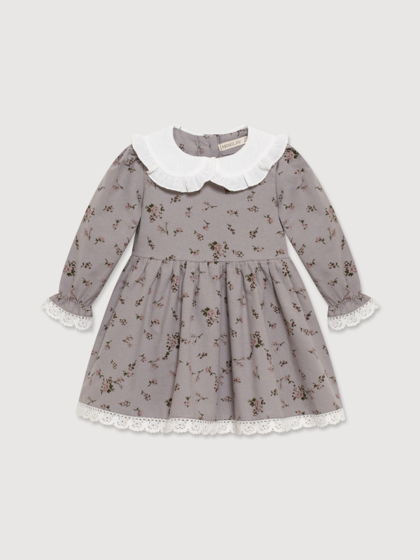 Платье "Фрезия", Серый 