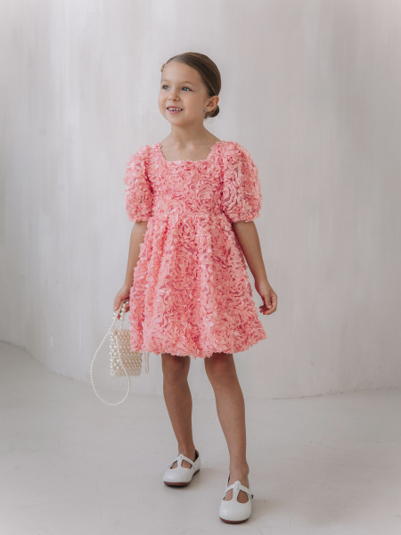 Платье "Camellia", Пудровый