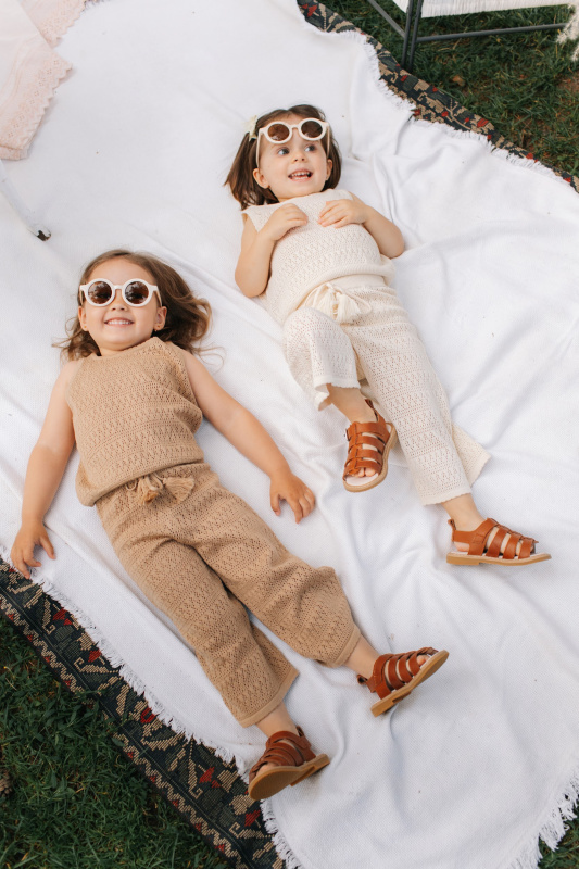 Вязаный топ, Молоко