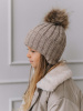 Шапка зимняя "Леон", Бежевый