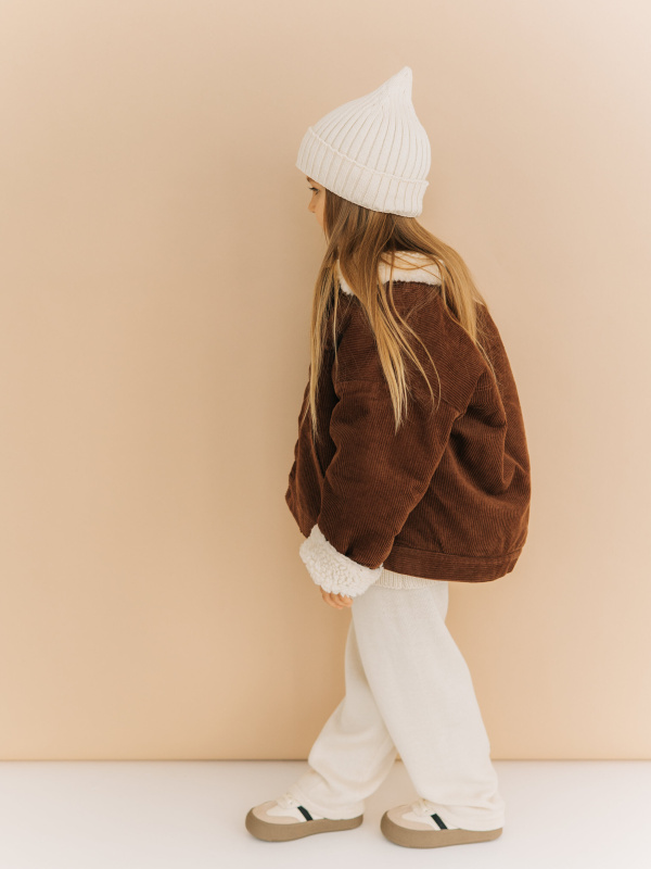 Вельветовый бомбер, Шоколад