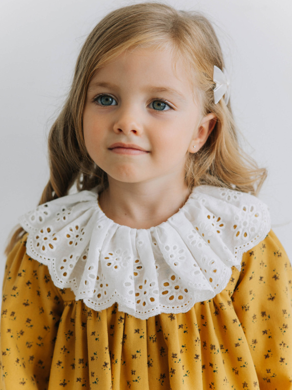 Платье "Абелия", Горчичный