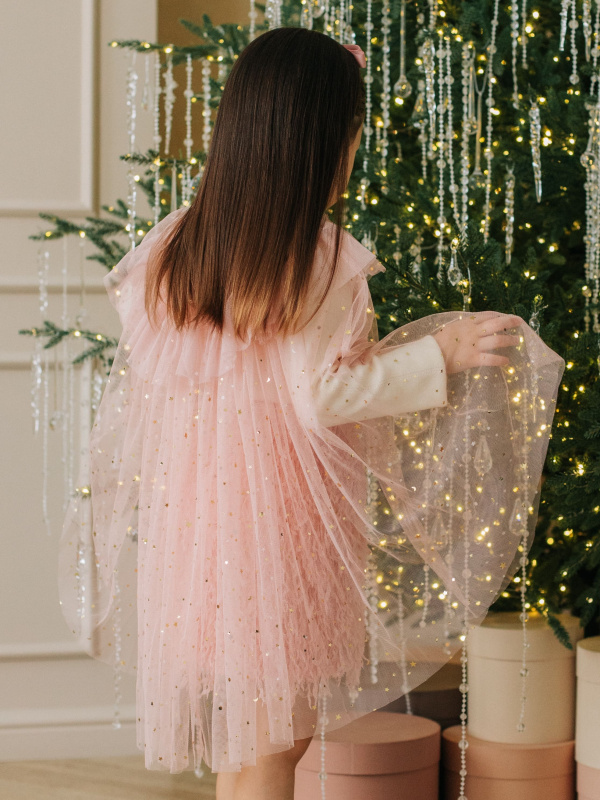 Накидка "Princess" Пудровый