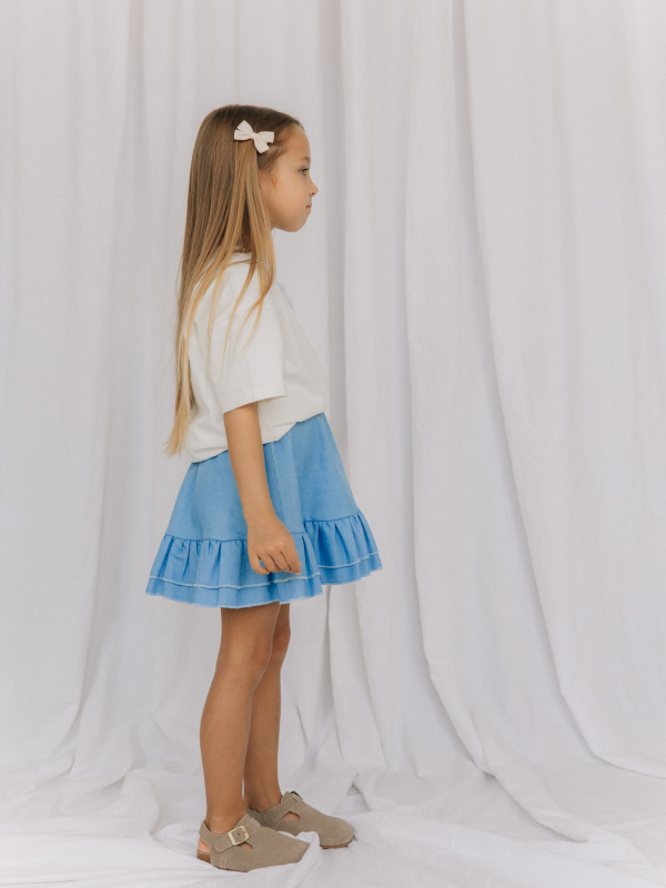 Юбка джинсовая