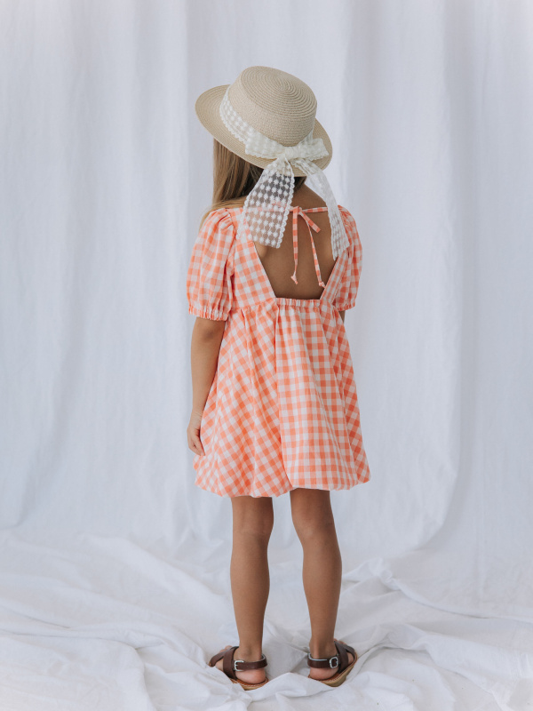 Шляпа плетеная с бантом, Бежевый