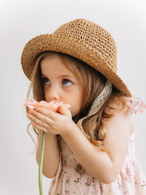 Шляпа плетеная, Коричневый