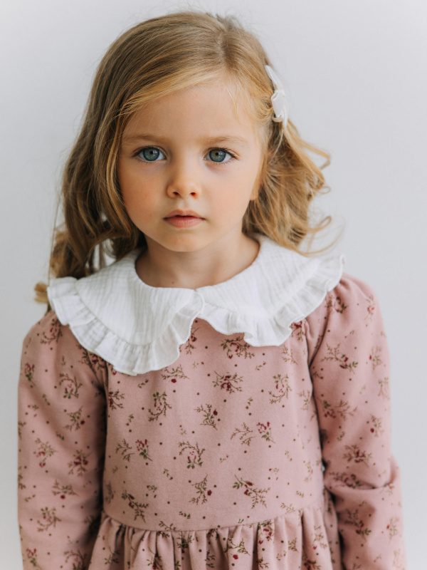 Платье "Фрезия", Пудровый 