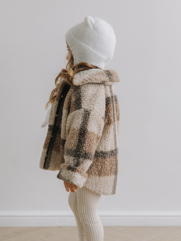 Чепчик с ушками для детей, Молоко