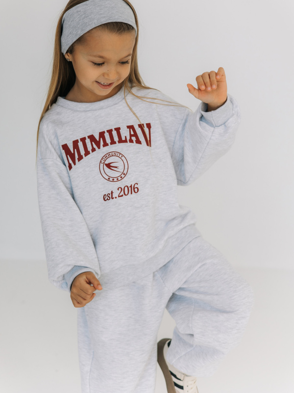 Костюм "Mimilav", Серый меланж