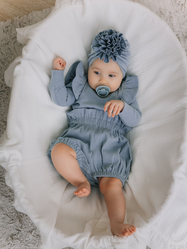 Тюрбан лапша, Голубой