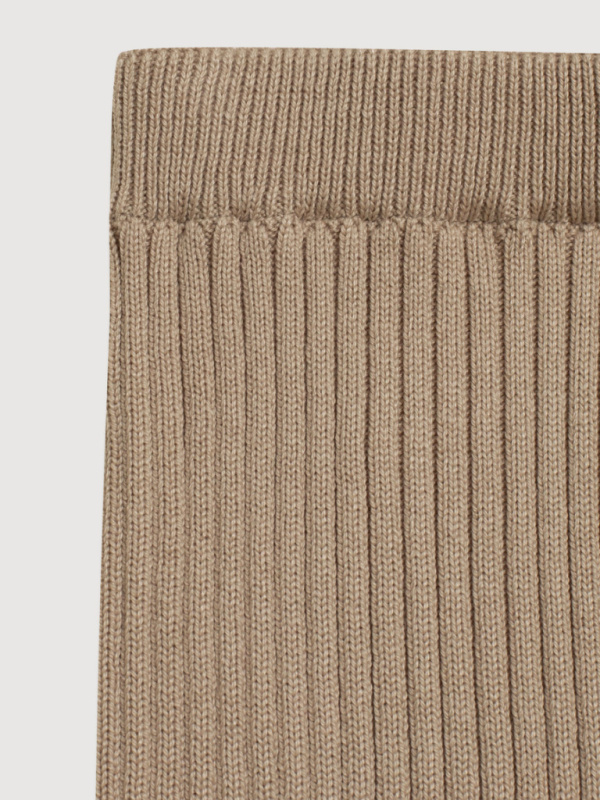 Вязаные лосины, Бежевый